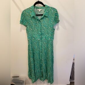 Whistles Button Front Shirtdress, 10